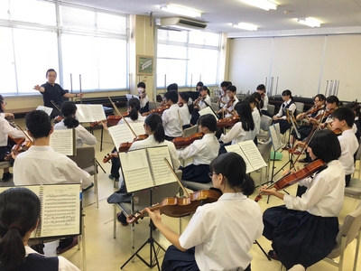 【弦楽部】しまねシンフォネット高校オーケストラ第１回合同研修会