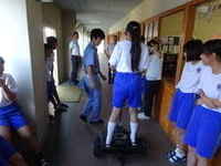 電子機械科出前授業　小野中学校に伺ってきました