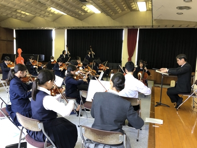 【弦楽部】第３回しまねシンフォネット高校オーケストラ合同研修会