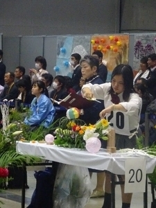 さんフェア新潟大会　フラワーアレンジメントコンテスト報告