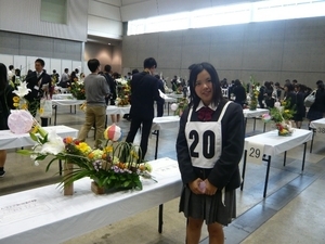 さんフェア新潟大会　フラワーアレンジメントコンテスト報告